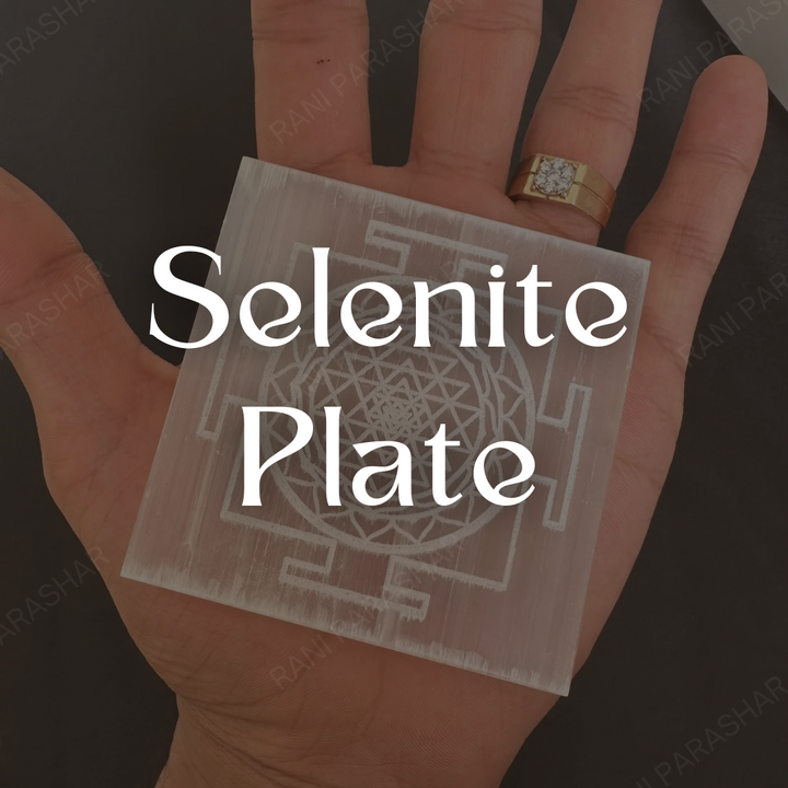 Selenite Plate