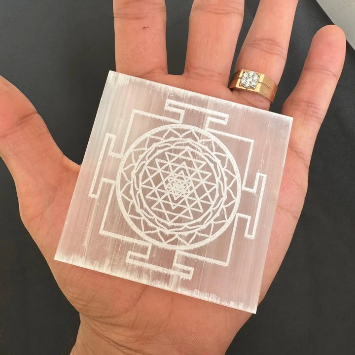 Selenite Plate
