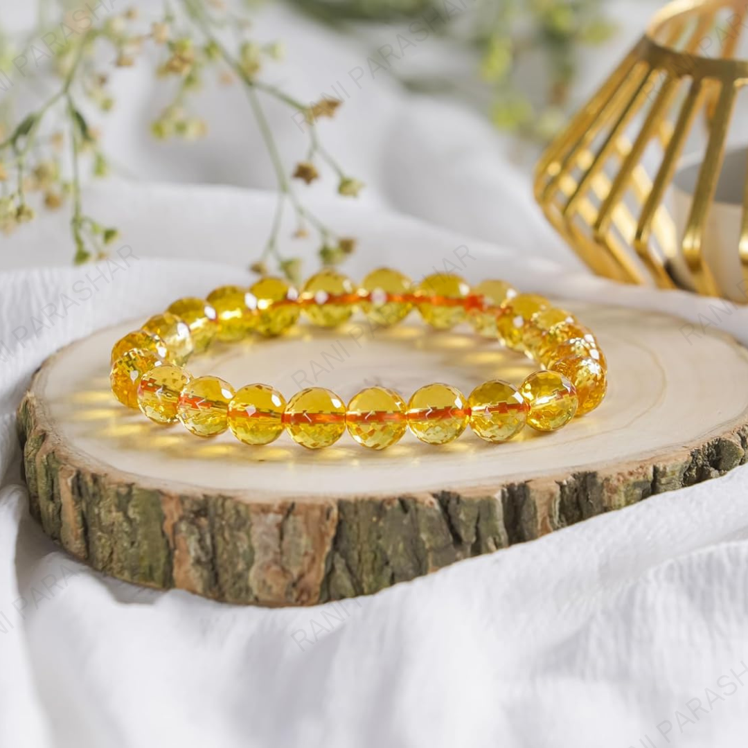 Citrine Crystal Bracelet