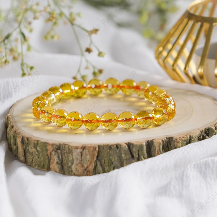 Citrine Crystal Bracelet