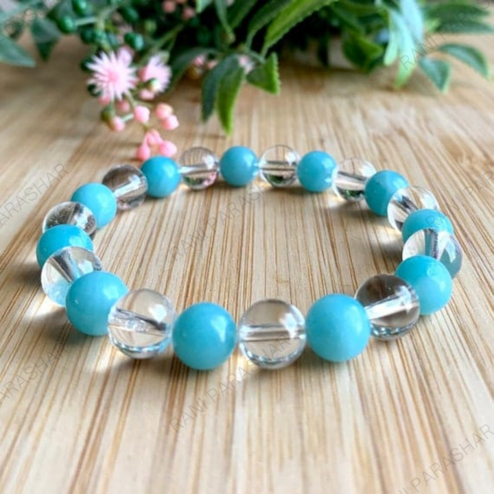 Turquoise & Clear Quartz