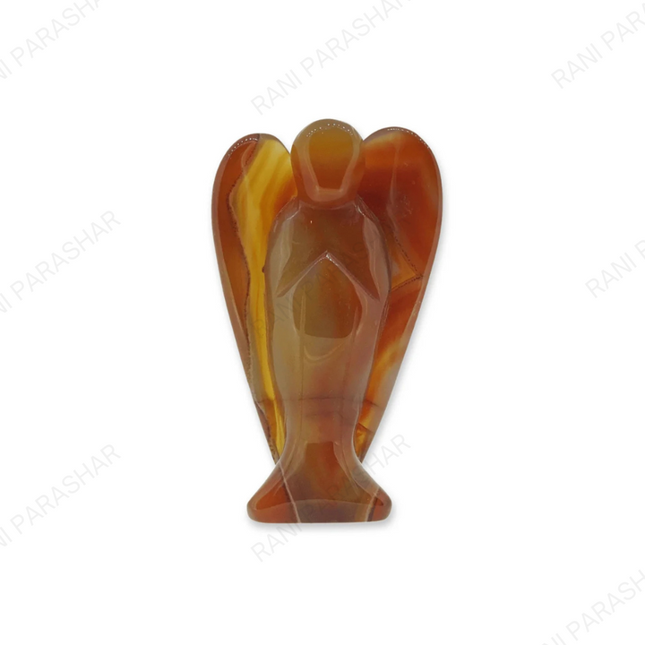 Carnelian Crystal Angel 2 Inch