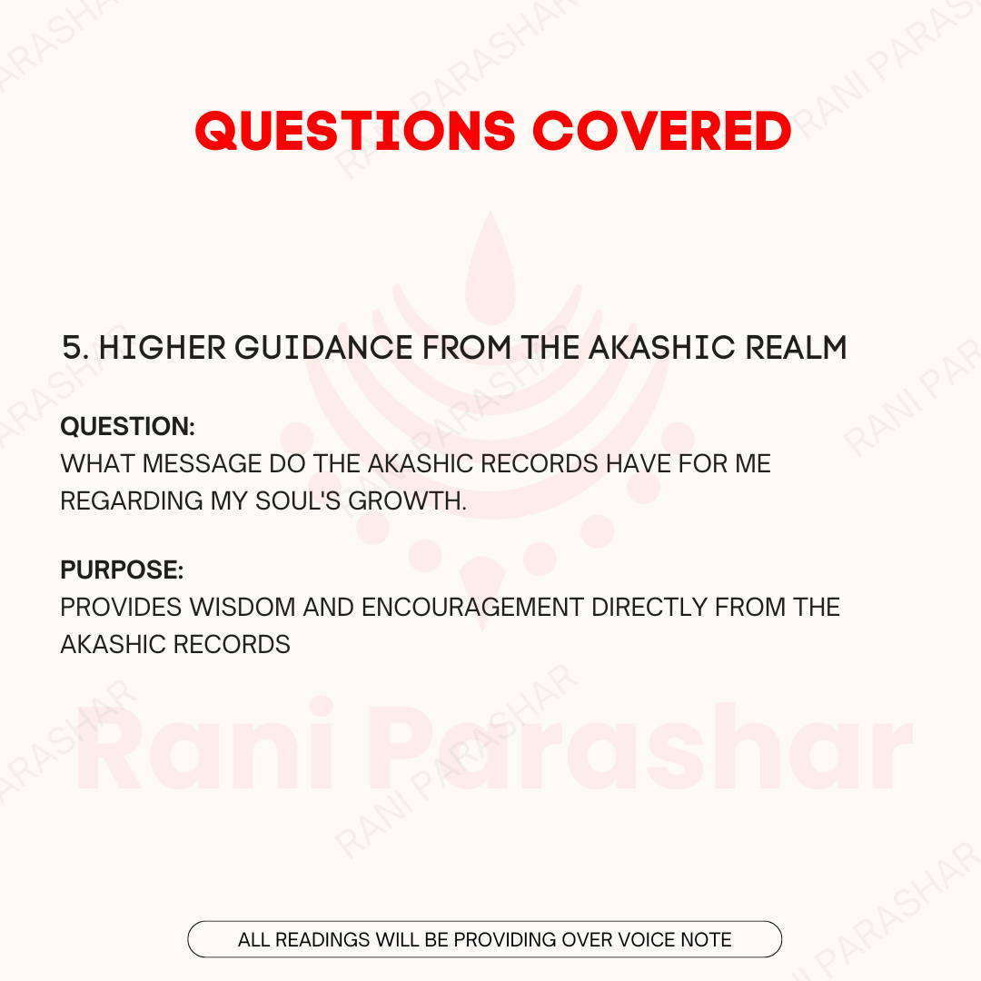 Life Purpose Akashic Tarot Reading
