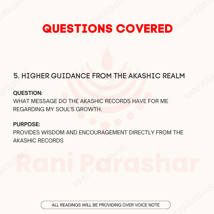 Life Purpose Akashic Tarot Reading