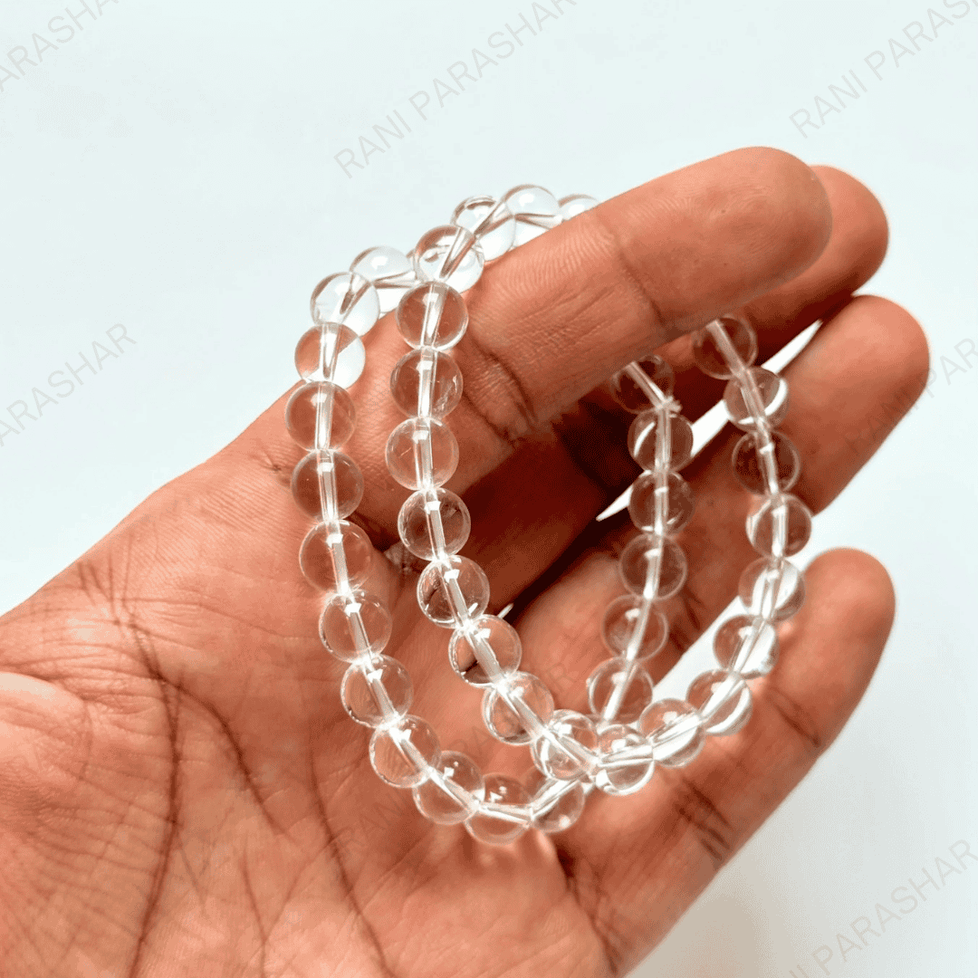 Clear Quartz Crystal Bracelet