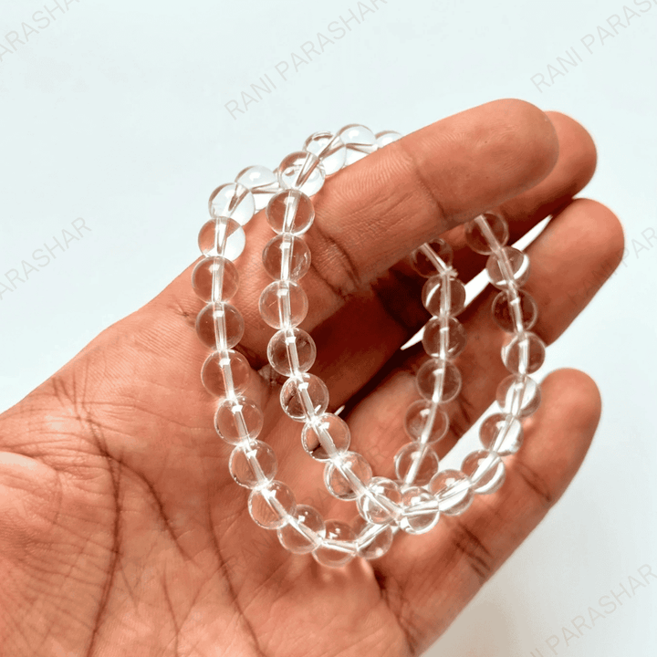 Clear Quartz Crystal Bracelet