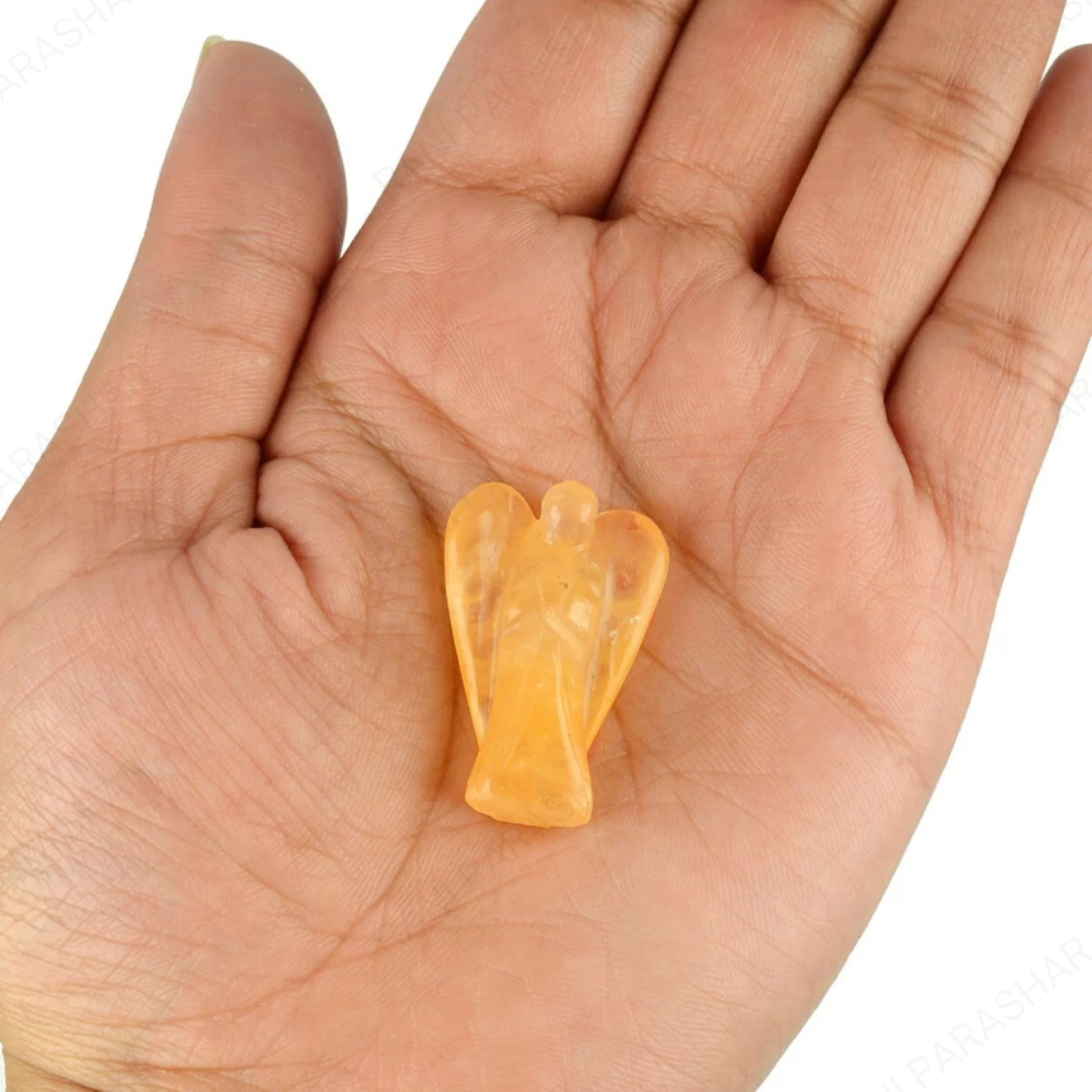Citrine Crystal Angel 2 Inch