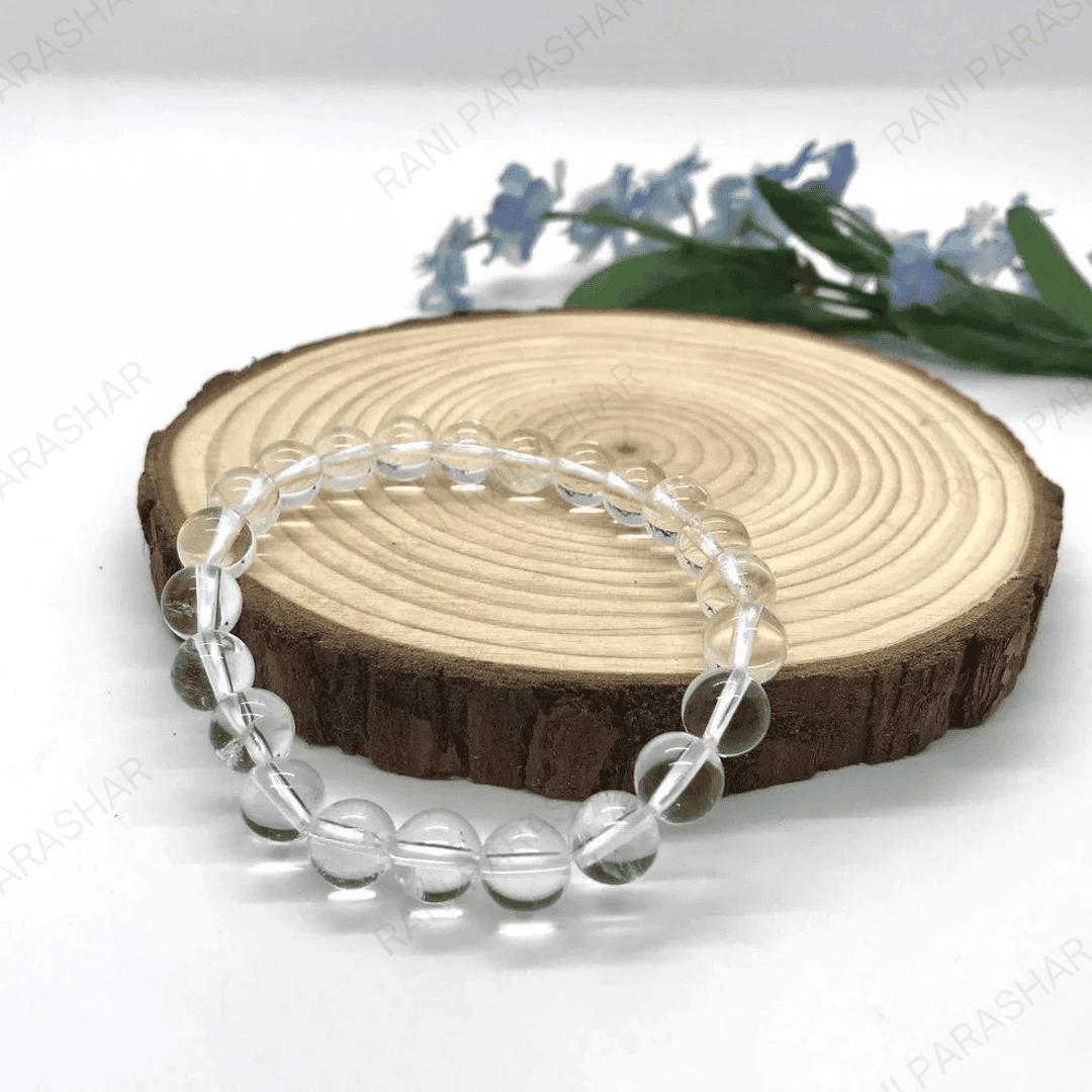 Clear Quartz Crystal Bracelet