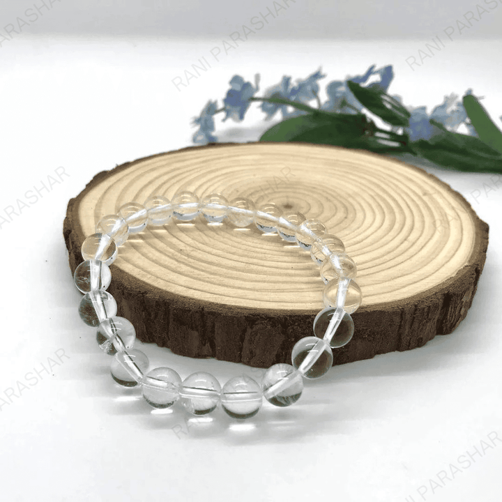 Clear Quartz Crystal Bracelet