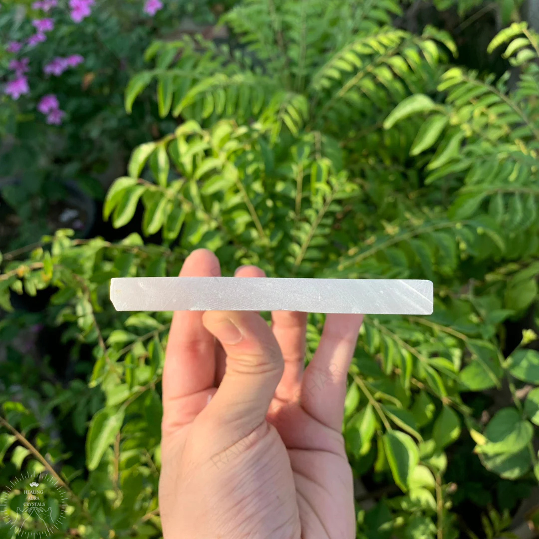 Plain Selenite Crystal Plate