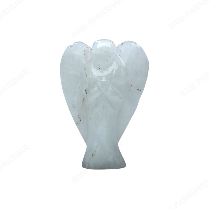 Moon Stone Crystal Angel 2 Inch