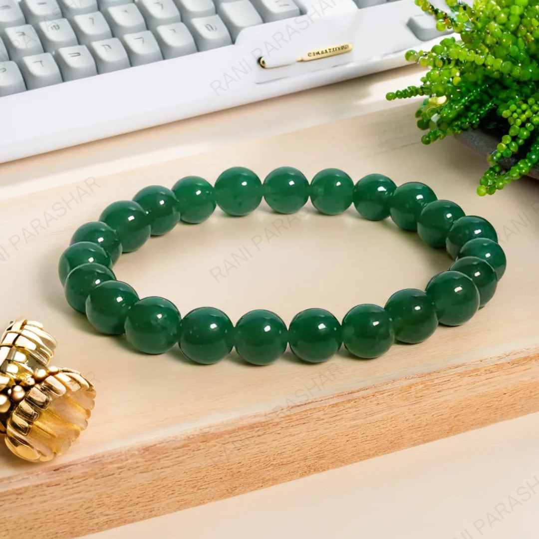 Green Jade Crystal Bracelet