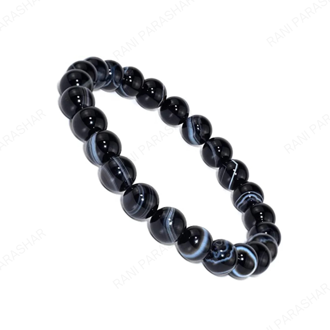 Black Sulemani Crystal Bracelet