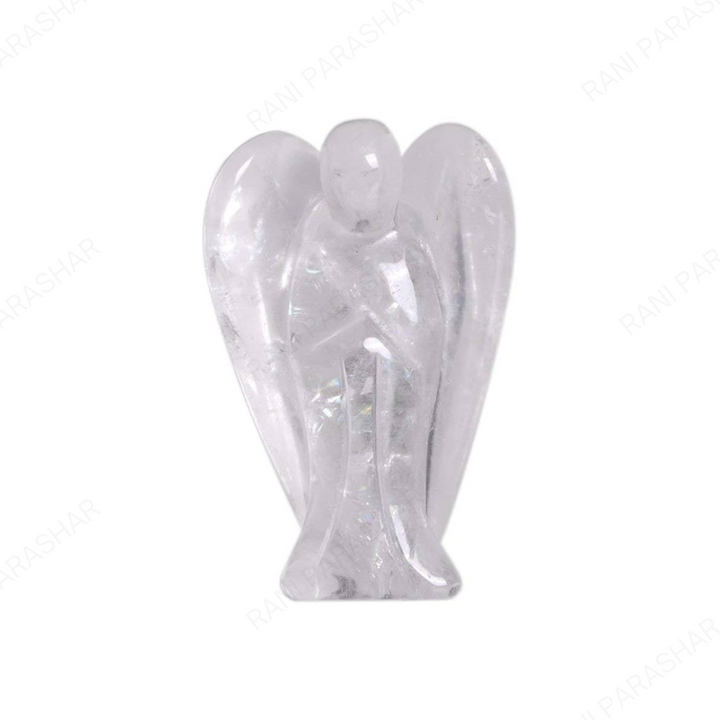 Clear Quartz Crystal Angel 2 Inch