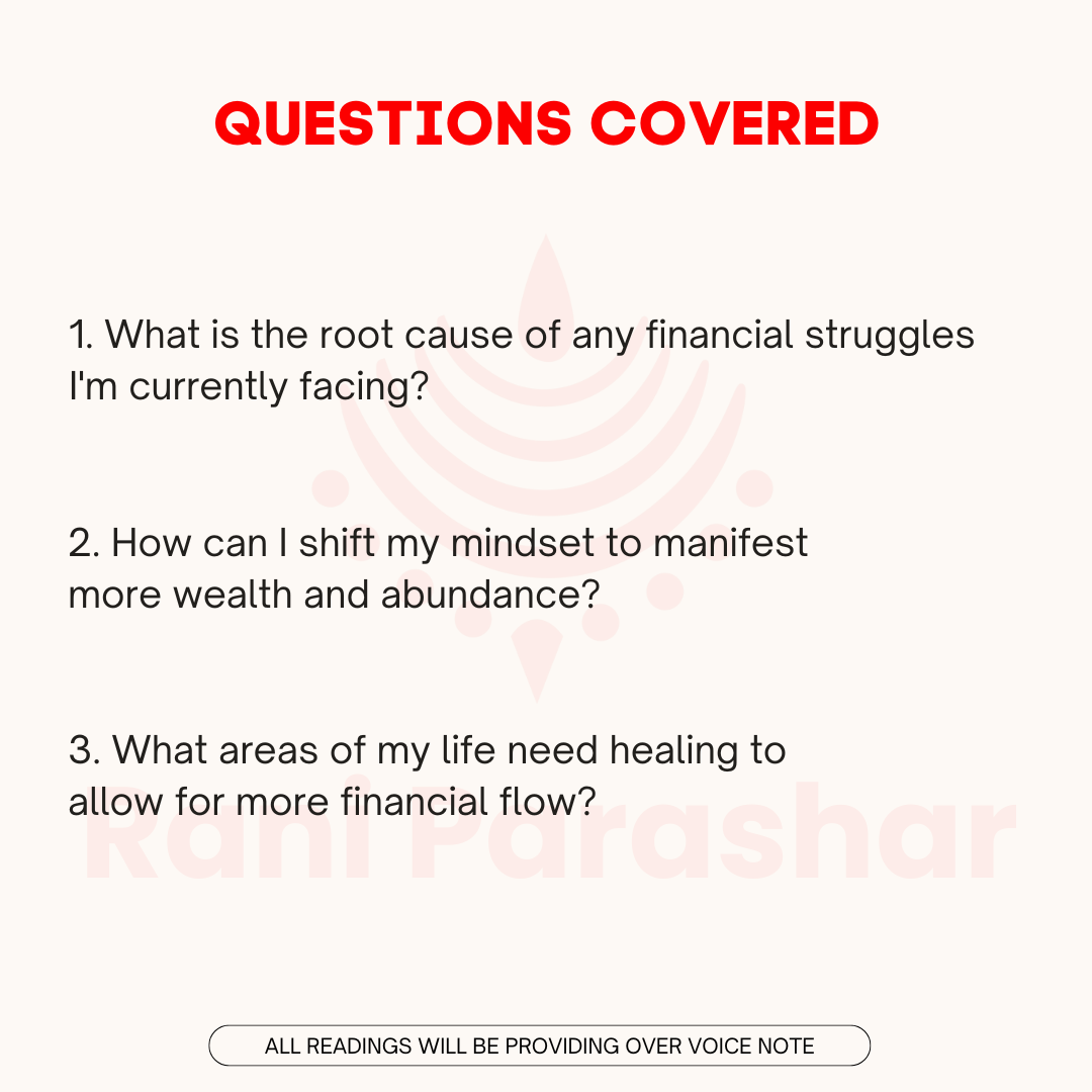 Money & Abundance Akashic Tarot Reading