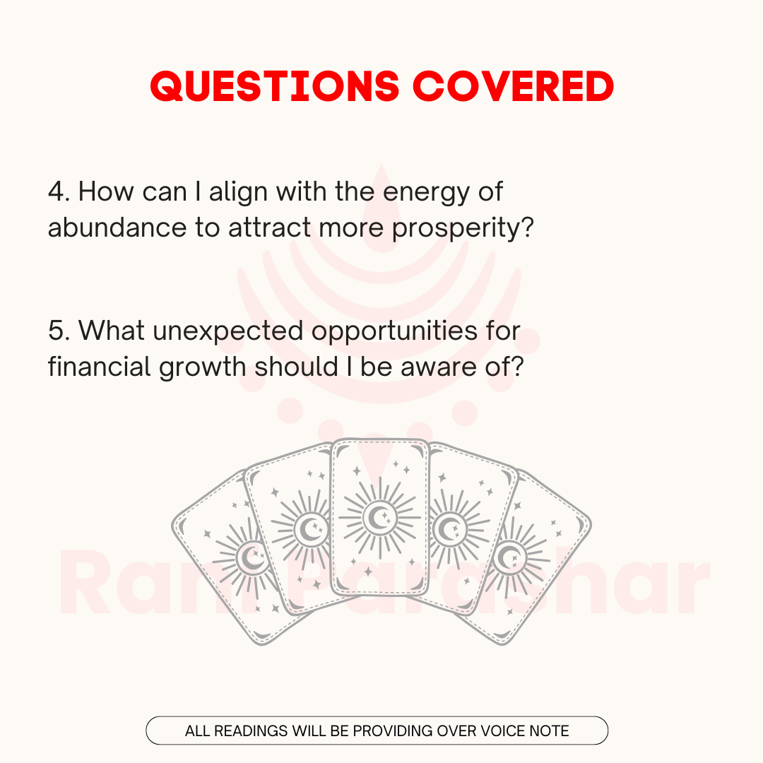 Money & Abundance Akashic Tarot Reading