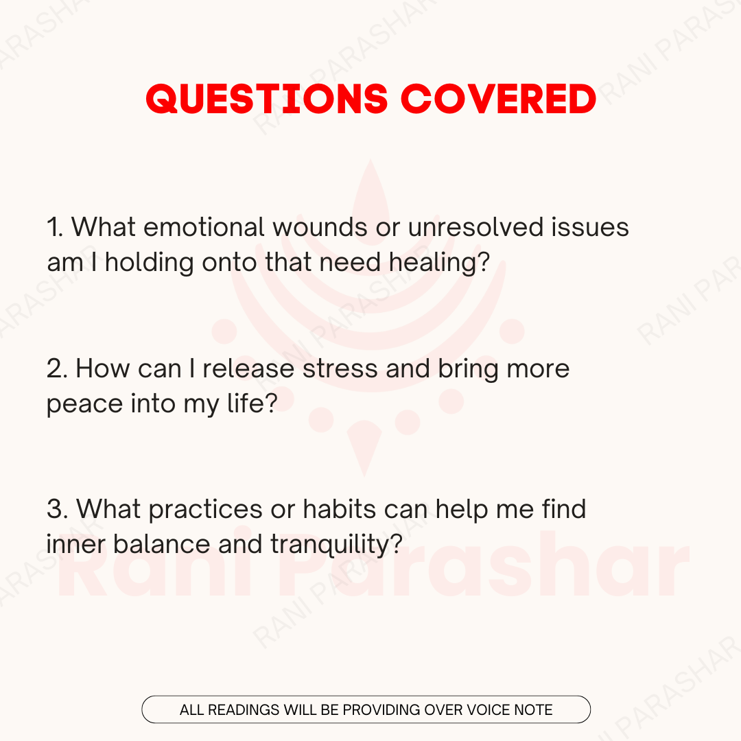 Inner Peace & Healing Akashic Tarot Reading