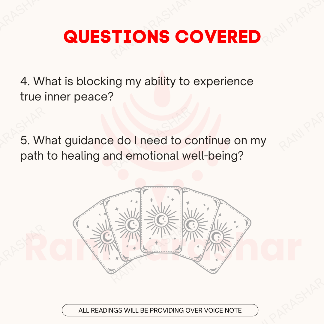 Inner Peace & Healing Akashic Tarot Reading
