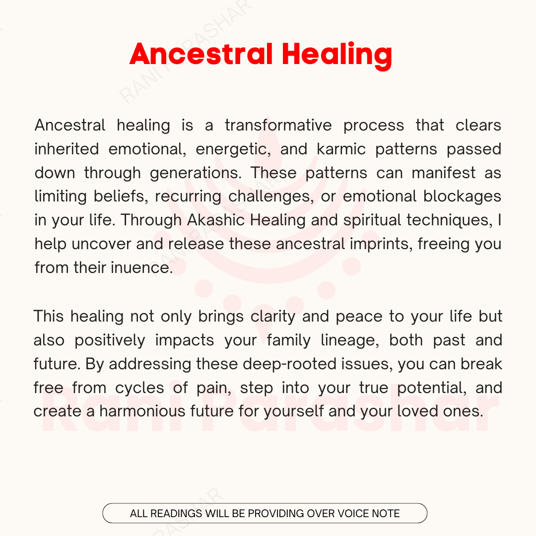 Ancestral Healing (21 Days)
