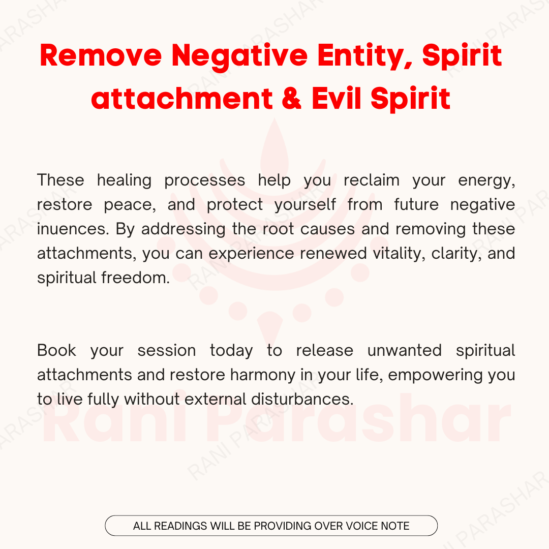Remove Negative Entity, Spirit attachment & Evil Spirit (Charges Depends On Your Problem)  *(𝗧𝗵𝗶𝘀 𝗖𝗼𝘀𝘁 𝗢𝗻𝗹𝘆 𝗙𝗼𝗿 𝟭 𝗠𝗼𝗻𝘁𝗵 𝗦𝗲𝘀𝘀𝗶𝗼𝗻)