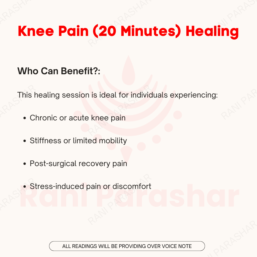 Knee Pain (20 Minutes) Healing