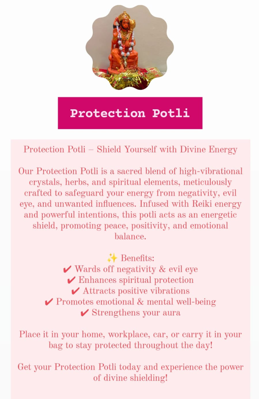 protection potli
